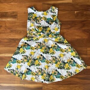 Floral Sleeveless Dress